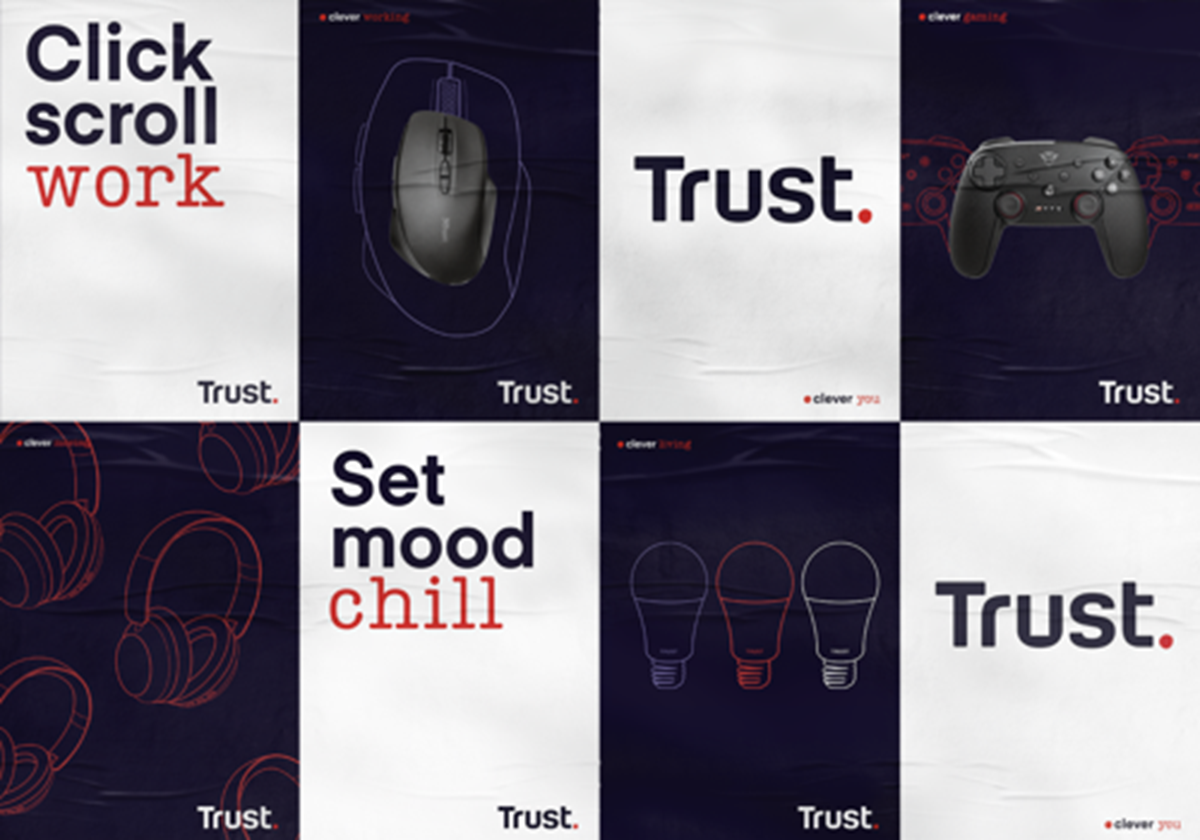 Rebranding von Trust – digitale Lifestyle-Accessoires - Trust International