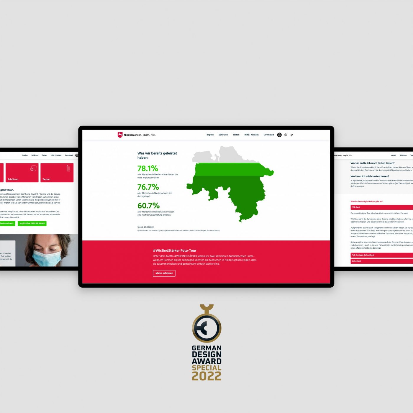 Millennials Digitaldesign GmbH & Co. KG Projekt - Corona Impfkampagne