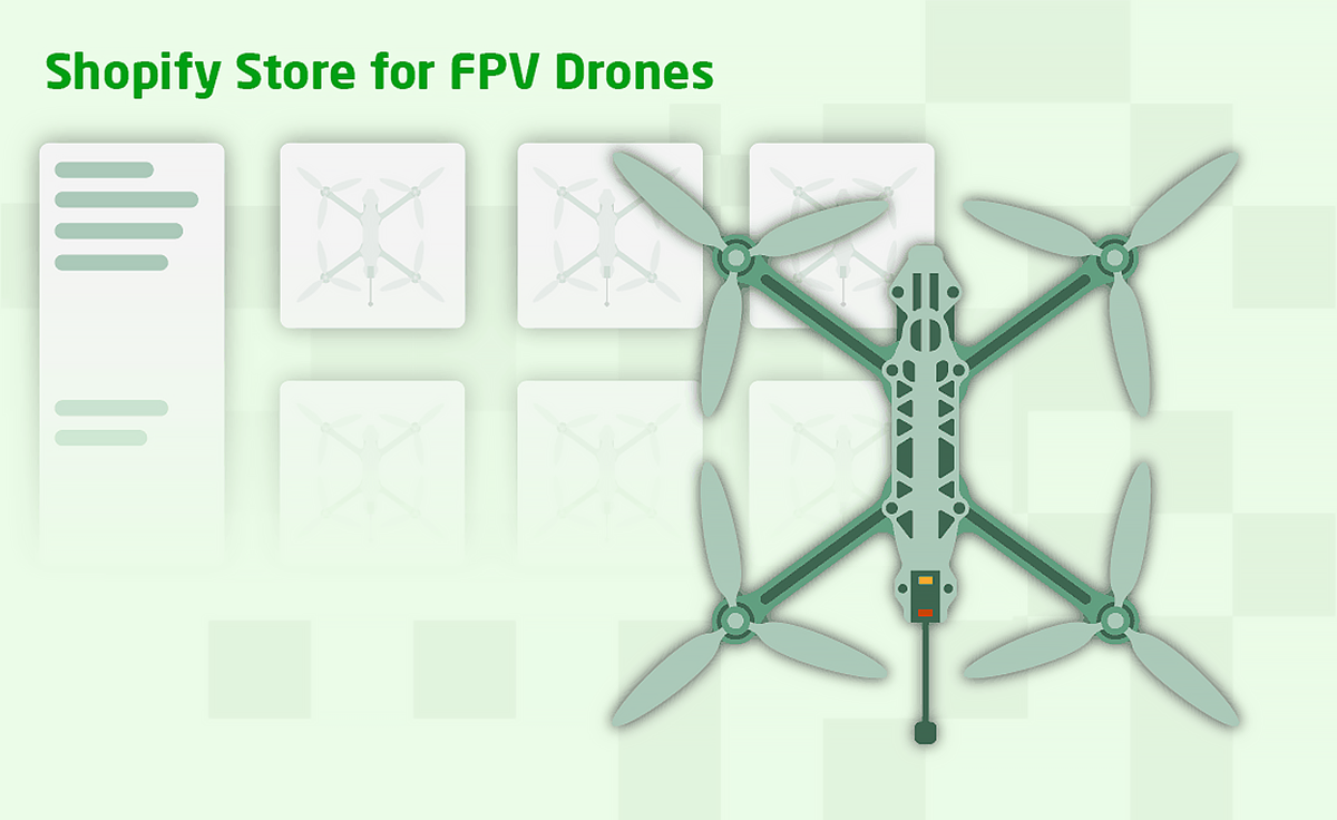 Shopify-Shop für FPV-Drohnen