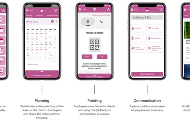 Dirox Projekt - App für häusliche Unterstützung für Menschen mit Verlust der Autonomie