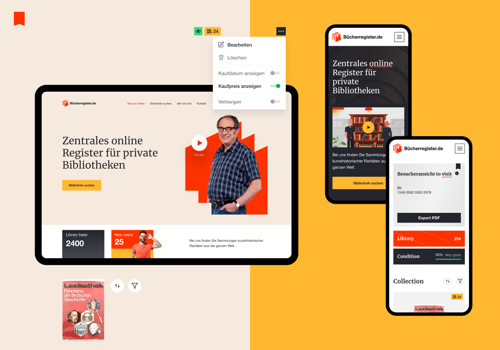 Halo Lab Projekt - Buecherregister - Online-Bibliothek