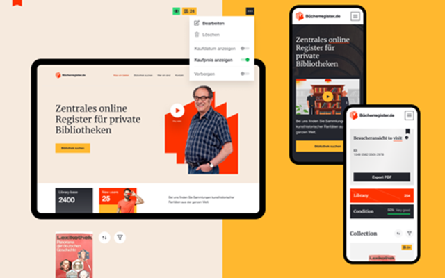 Halo Lab Projekt - Buecherregister - Online-Bibliothek