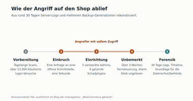 die mainagentur GmbH Projekt - Forensische Analyse und DSGVO-Grundlage nach einem Shop-Hack