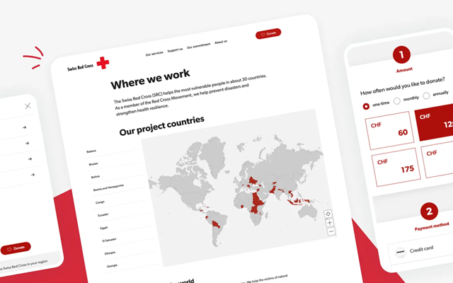 Andersen Germany GmbH Projekt - Eine Website für eine humanitäre Organisation