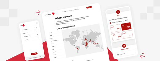 Andersen Germany GmbH Projekt - Eine Website für eine humanitäre Organisation