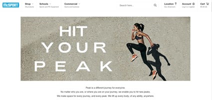 MakeBeCool Projekt - Shopify Support und Wartung für McSports