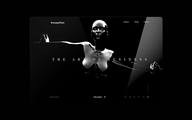 Bagstudios Projekt - Agentur Inception