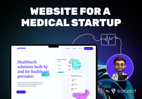 SolveIt Projekt - Website für ein medizinisches Start-up-Unternehmen