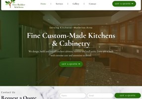 Artax Digital Solutions Projekt - Tree Builder Kitchens, Markenbildung & Webdesign