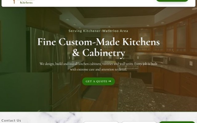 Artax Digital Solutions Projekt - Tree Builder Kitchens, Markenbildung & Webdesign