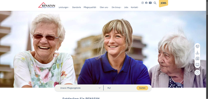 V4 Visioins GmbH - Search Marketing für Visionäre Projekt - Website Relaunch für Gesundheitsdienstleister