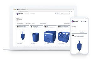 operun Digital Solutions Projekt - Katalog für 3D-Druck