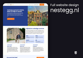 Jacobs Development B.V. Projekt - Komplettes Website-Design Nestegg