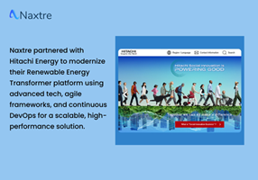 Naxtre Technologies Pvt Ltd Projekt - Hitachi Energy, Nachhaltige Energie gestalten