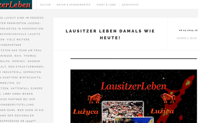 Bilke Web- und Softwareentwicklung Projekt - LausitzerLeben