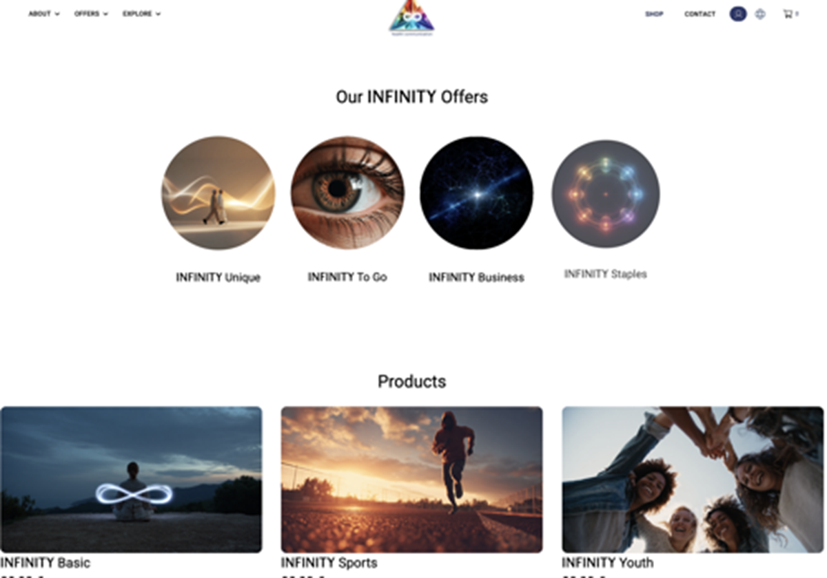 Full-Stack Website & E-Commerce für eine Wellness-Brand - Health Communication