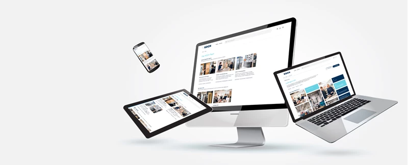 Case Study Image - Website Gestaltung & Weiterentwicklung