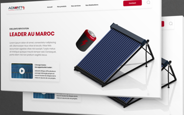 Lactic Projekt - Adiwatt-Website
