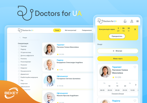 Telemedizin-Plattform Doctors4ua
