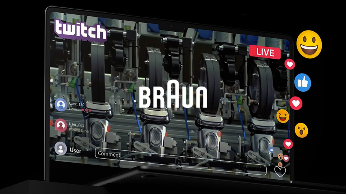 Shave Forever - Produkttest als Live-Stream