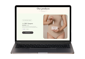 Design 030 Projekt - Shopify-Store für Damenhygiene