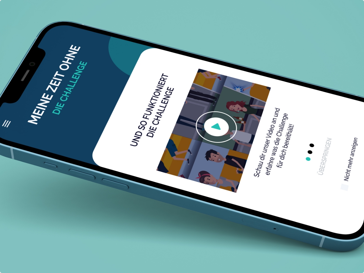 iseo Digitalagentur Projekt - ift Nord - Meine Zeit Ohne App - Suchtprävention