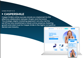Shopex Projekt - Landingpage für Zahnmedizin