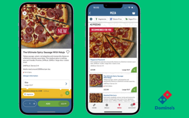 Apadmi Projekt - Domino's App
