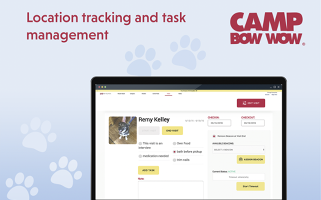 LookFar Labs Projekt - Camp Bow Wow | System für Hundetagesstätten