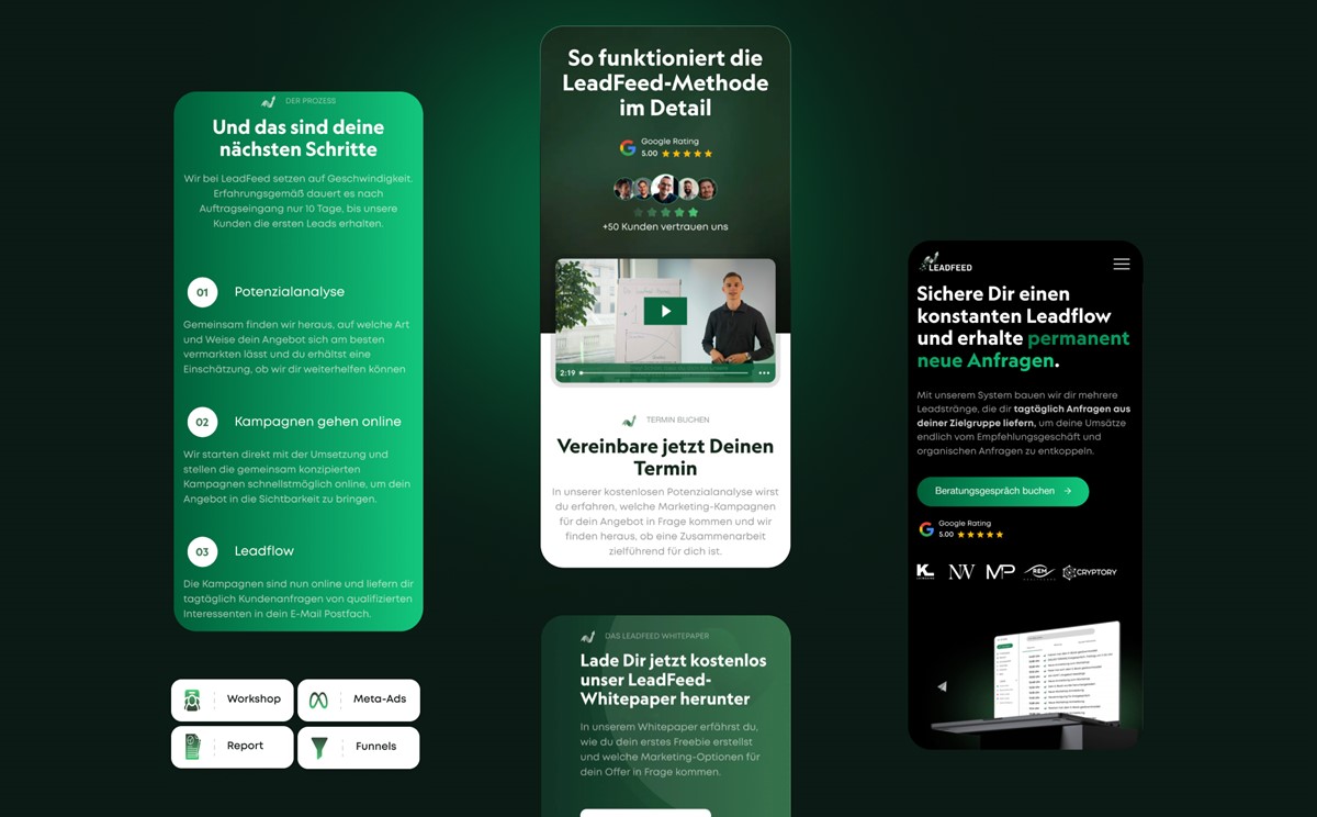 Neue Webseite für Online Marketing Agentur