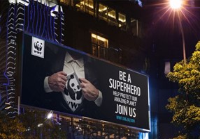 FastRock Projekt - World Wildlife Fund - Super Hero-Kampagne