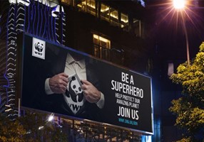 FastRock Projekt - World Wildlife Fund - Super Hero-Kampagne