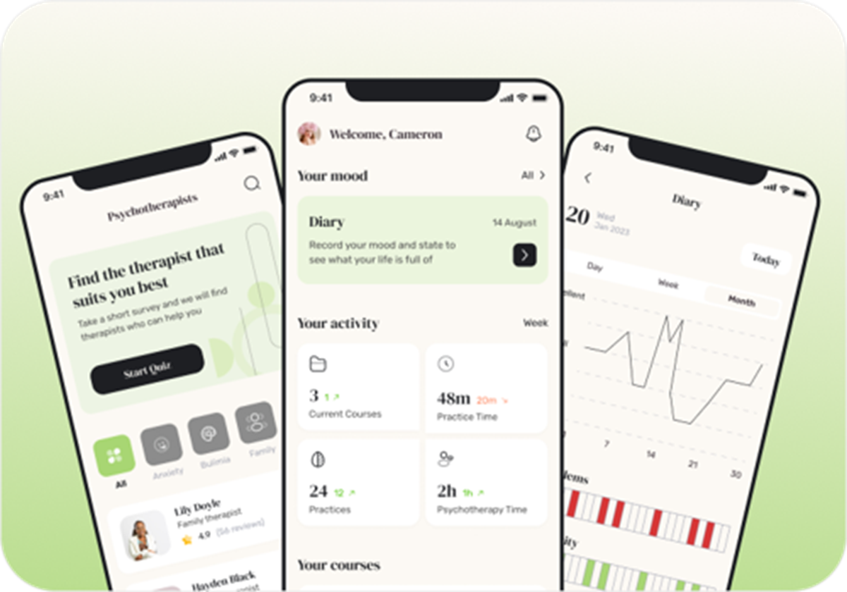 App zur Unterstützung der psychischen Gesundheit - Rupert Rehner (Application Owner)