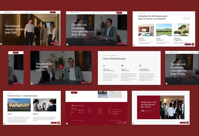 Case Study Image - Neugestaltung der Website