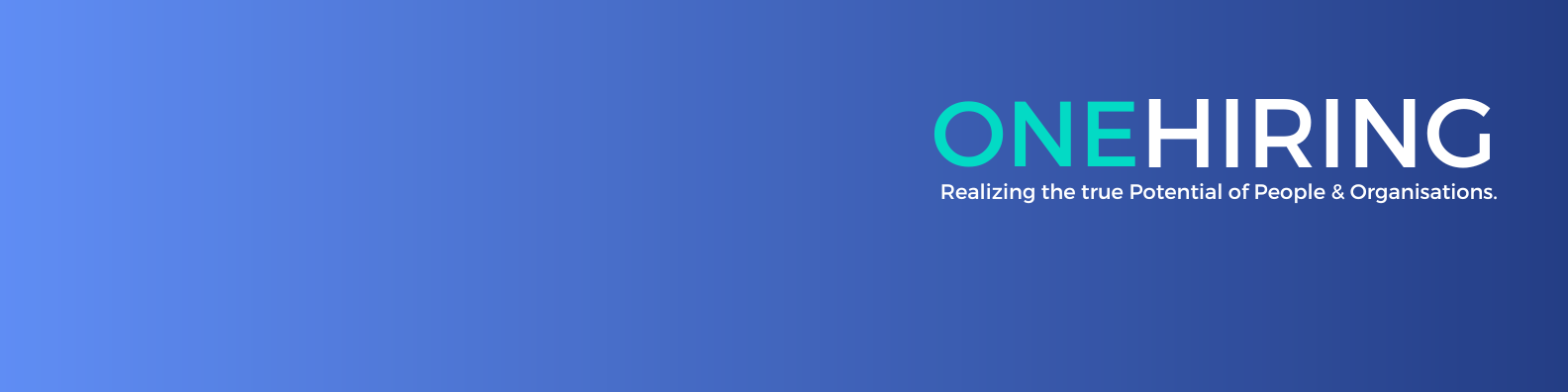 ONE HIRING Headerbild