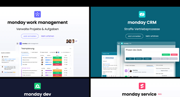 galaniprojects GmbH Projekt - Implementierung von Monday.com als CRM- und Projektmanagement-Tool