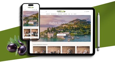 AGENTUR BRANDMARKER GMBH Projekt - Onlineshop Relaunch, authentisch italienischer Genuss mit voller Performance