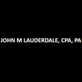 John M Lauderdale, CPA, PA Logo