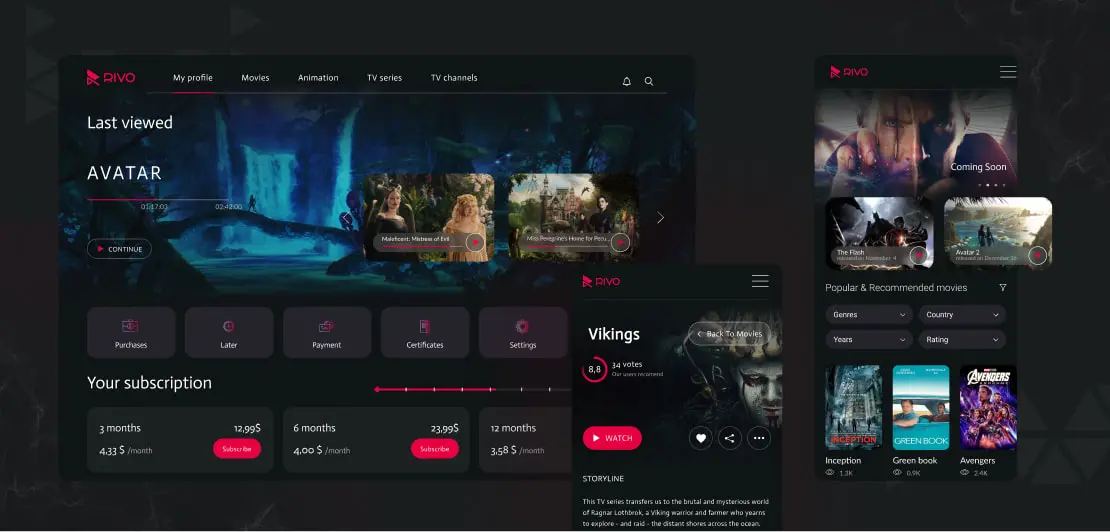 Andersen Germany GmbH Projekt - Rivo Online-Kino