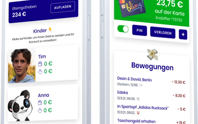 NEON Software Solutions GmbH Projekt - Bling Karten-App
