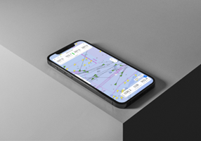 Studio Naam Projekt - App-Design für präzise Software zur maritimen Navigation