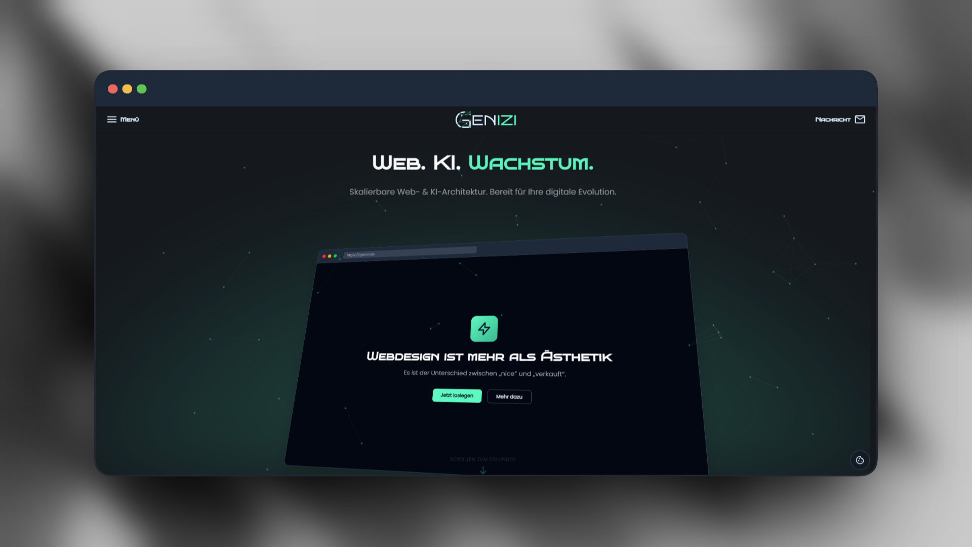 Genizi Projekt - Webentwicklung