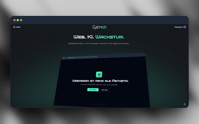Genizi Projekt - Webentwicklung