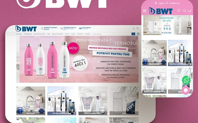 SC PRONET DESIGN SRL Projekt - Online Store www.bwt.ro