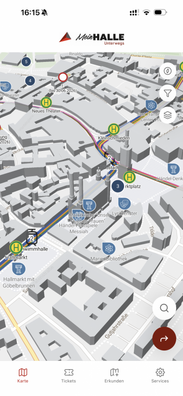 TITANSHUB GmbH Projekt - Rebuild Mein HALLE Unterwegs