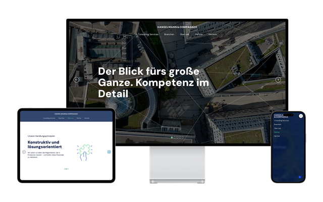 Dart Digital Projekt - Relaunch der Website