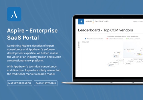 Aspire, SaaS-Portal für Unternehmen