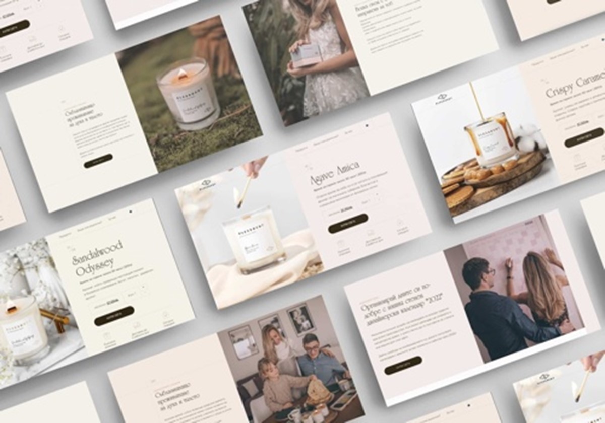 Webdesign & Entwicklung – Luxus-E-Commerce-Shop - BlesscentHome