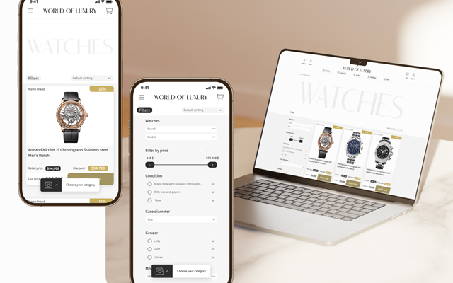 Sparkle Design Projekt - Welt des Luxus