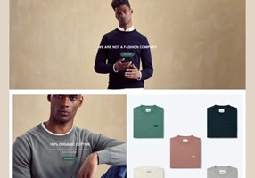 Swipe Up Projekt - Shopify-Website, Van Harper